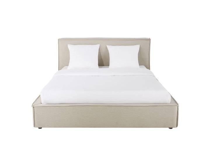 Bett mit Leinenbezug 160x200 von MAISONS-DU-MONDE