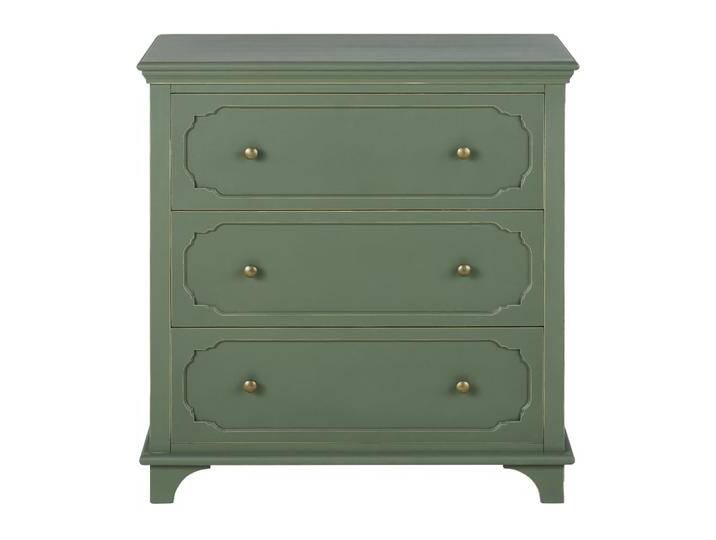 Kommode mit 3 Schubladen, khaki von MAISONS-DU-MONDE