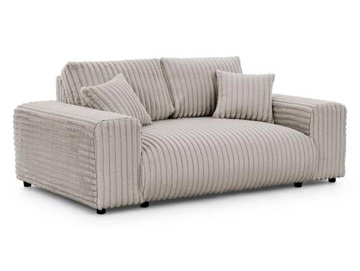 Sofa 2 Sitzer aus Plüschcord mit schöner Sitzkomfort Sofa 2 Sitzer aus Plüschcord mit schöner Sitzkomfort von MAISONS DU MONDE