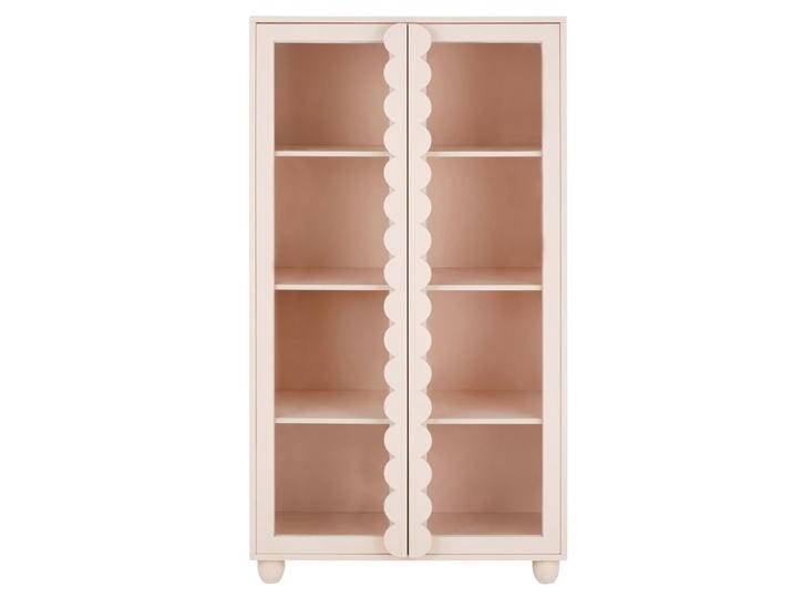 Vitrine mit 2 Türen, puderrosa von MAISONS-DU-MONDE