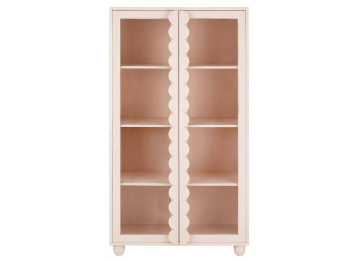 Vitrine mit 2 Türen, puderrosa von MAISONS-DU-MONDE