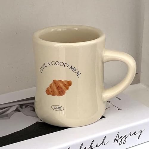 Cartoon Bär Keramik Kaffeetasse Schokoladenbär Tasse Mädchen Retro Kaffeetasse Nachmittagstee Niedliche Keramiktasse Niedliche Kaffeetasse von MAIYO