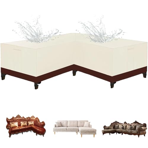 MAJIGC Abdeckung für Gartenmöbel, kältebeständig, 192 x 260 x 82 cm, wasserdicht, atmungsaktiv, Allwetter-Gartenmöbelabdeckung für Garten, Tische, Stühle, Terrassen und Sofas, gemischt MAJIGC Abdeckung für Gartenmöbel, kältebeständig, 192 x 260 x 82 cm, wasserdicht, atmungsaktiv, Allwetter-Gartenmöbelabdeckung für Garten, Tische, Stühle, Terrassen und Sofas, gemischt von MAJINGC