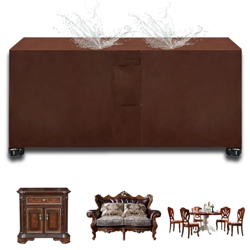MAJINGC Gartenmöbel-Abdeckung, 123x61x72cm 620D Oxford-Gewebe, Rechteck Abdeckung für Gartenmöbel, Gartentisch-Abdeckung Kaffee MAJINGC Gartenmöbel-Abdeckung, 123x61x72cm 620D Oxford-Gewebe, Rechteck Abdeckung für Gartenmöbel, Gartentisch-Abdeckung Kaffee von MAJINGC