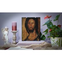 Ikone Jesus Christus Handgemachte Ikonen Icon Handgemachte Ikone, Perfektes Geschenk, Religiöses Bild, Schöne Religiöse von MAJKworkshop