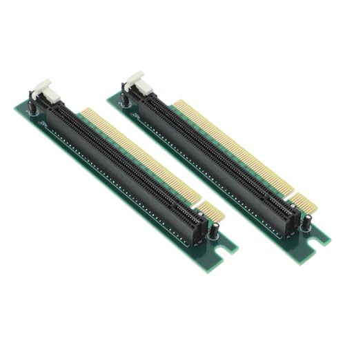 MAJORMENCH 2 Stücke Pci- Adapter 16x Grafikkarte Riser 90 Grad Verlängerung Schutz Gpu Riser Adapter Grafikkarte Extender MAJORMENCH 2 Stücke Pci- Adapter 16x Grafikkarte Riser 90 Grad Verlängerung Schutz Gpu Riser Adapter Grafikkarte Extender von MAJORMENCH