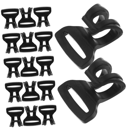 MAJORMENCH 20 Stück Zeltstangenclips aus Hochwertigem Material C Förmige Campinghaken für Schnelles Befestigen von Outdoor Zelten und Sonnensegeln Leicht Kompakt Vielseitig Einsetzbar für von MAJORMENCH