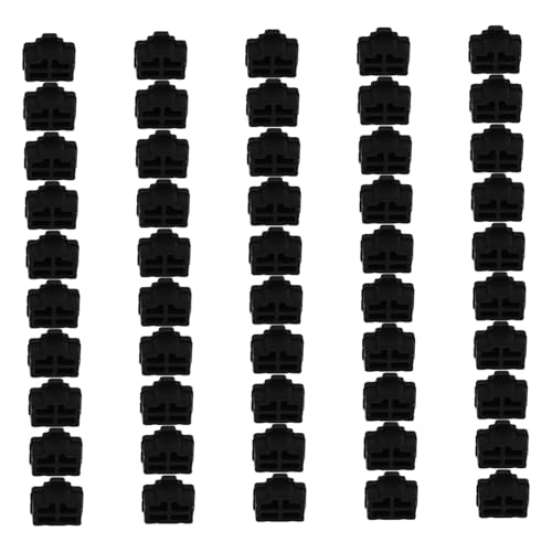 MAJORMENCH 50 Stück Staubschutzkappen aus Hochwertigem Silikon Staubdichte Interface Abdeckungen Elastische Schutzstopper für Ethernet Hub Ports Langlebig und Tragbar von MAJORMENCH