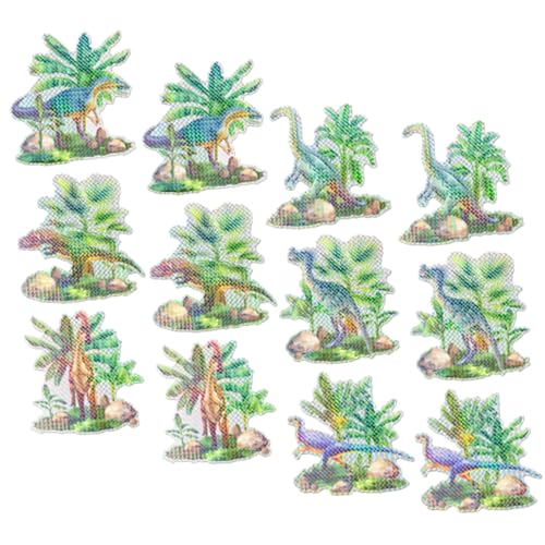 MAJORMENCH 6 Paare Magnetische Fensterbild Aufkleber Buntes Dinosaurier Design Vogelschutz Fensterdekoration DIY Fensterfolie für Zuhause und Büro MAJORMENCH 6 Paare Magnetische Fensterbild Aufkleber Buntes Dinosaurier Design Vogelschutz Fensterdekoration DIY Fensterfolie für Zuhause und Büro von MAJORMENCH