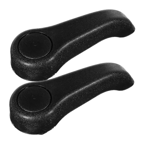 MAJORMENCH Auto Sitzversteller Hebel Schwarz Ergonomischer Sitzverstellergriff Einfache Montage Verstellbarer Sitzlehnengriff für Komfortable Fahrposition Passend für Autositze von MAJORMENCH