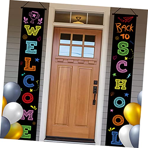 MAJORMENCH Back To School Banner aus Polyester Wiederverwendbar Wetterfest mit Klaren Farben Geeignet für Klassenzimmer und Schulfeier Dekoration Einfach Aufzuhängen Lagern MAJORMENCH Back To School Banner aus Polyester Wiederverwendbar Wetterfest mit Klaren Farben Geeignet für Klassenzimmer und Schulfeier Dekoration Einfach Aufzuhängen Lagern von MAJORMENCH