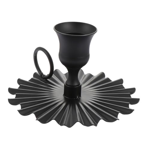 MAJORMENCH Eisenkunst Kerzenhalter Fächerform Geometrisch Dekorativ Kerzenständer für Zuhause Hochzeit Party Wohnkultur von MAJORMENCH
