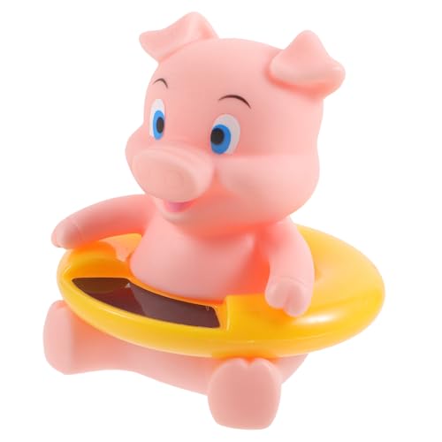 MAJORMENCH Elektronisches Babybadethermometer Schwein Cartoon Wasserthermometer Schwimmend für Babywanne Badewasser Temperaturmessung Sicherer Badezeitspaß MAJORMENCH Elektronisches Babybadethermometer Schwein Cartoon Wasserthermometer Schwimmend für Babywanne Badewasser Temperaturmessung Sicherer Badezeitspaß von MAJORMENCH