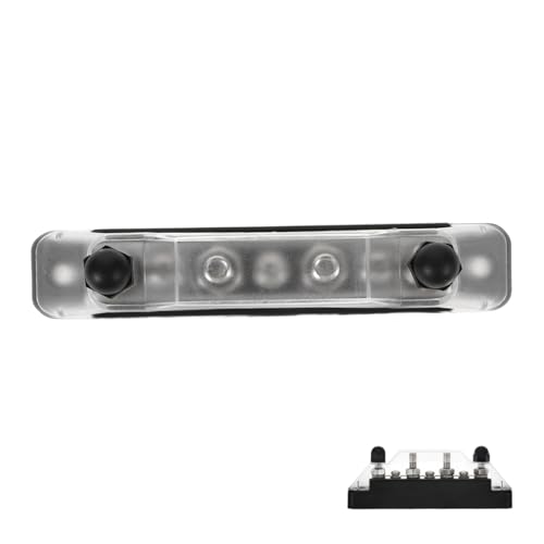 MAJORMENCH Power Distribution Block Wege Verteiler mit Anschlussbolzen und Schrauben für Wohnmobile Autos Boote Schwarz Stabile Kabelverbindung Einfache Montage Langlebig MAJORMENCH Power Distribution Block Wege Verteiler mit Anschlussbolzen und Schrauben für Wohnmobile Autos Boote Schwarz Stabile Kabelverbindung Einfache Montage Langlebig von MAJORMENCH