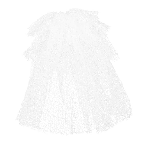 MAJORMENCH Short Layered Tüll Brautschleier mit Französischem Vintage-design Leichter Hochzeitsschleier für Braut Mehrlagiges Headpiece Elegantes Accessoire für Hochzeits MAJORMENCH Short Layered Tüll Brautschleier mit Französischem Vintage-design Leichter Hochzeitsschleier für Braut Mehrlagiges Headpiece Elegantes Accessoire für Hochzeits von MAJORMENCH