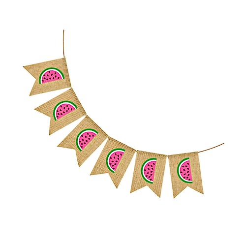 MAJORMENCH Sommerparty Wimpel Banner Wassermelone Mottoparty Dekoration Swallowtail Wimpelkette für Kindergeburtstag Garten Feier Indoor Outdoor MAJORMENCH Sommerparty Wimpel Banner Wassermelone Mottoparty Dekoration Swallowtail Wimpelkette für Kindergeburtstag Garten Feier Indoor Outdoor von MAJORMENCH