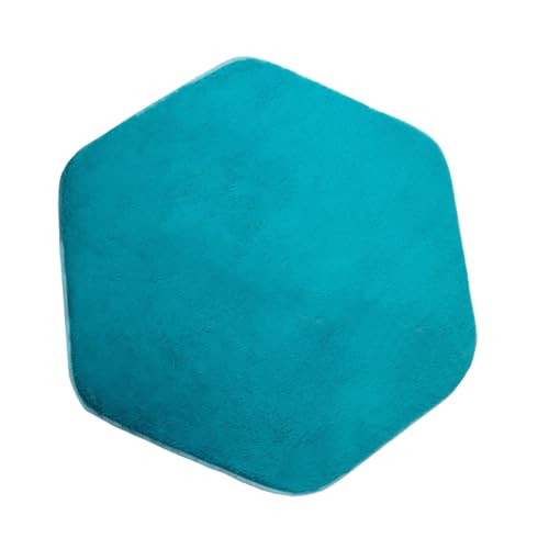 MAJORMENCH Spielzelt Teppich Hexagon Plüschmatte Weicher Spielteppich für Kleinkinder Dekorativer Bodenbelag für Kinderzimmer Krabbelmatte Blau für Indoor spielbereiche MAJORMENCH Spielzelt Teppich Hexagon Plüschmatte Weicher Spielteppich für Kleinkinder Dekorativer Bodenbelag für Kinderzimmer Krabbelmatte Blau für Indoor spielbereiche von MAJORMENCH