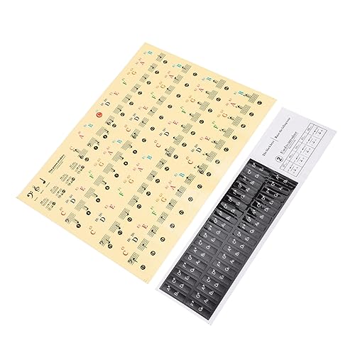 MAJORMENCH Tasten Klavier Keyboard Sticker Abnehmbare Farbige Tastaturaufkleber ohne Kleber Verschleißfest Schallneutral für Klavierunterricht und Anfänger Geeignet MAJORMENCH Tasten Klavier Keyboard Sticker Abnehmbare Farbige Tastaturaufkleber ohne Kleber Verschleißfest Schallneutral für Klavierunterricht und Anfänger Geeignet von MAJORMENCH