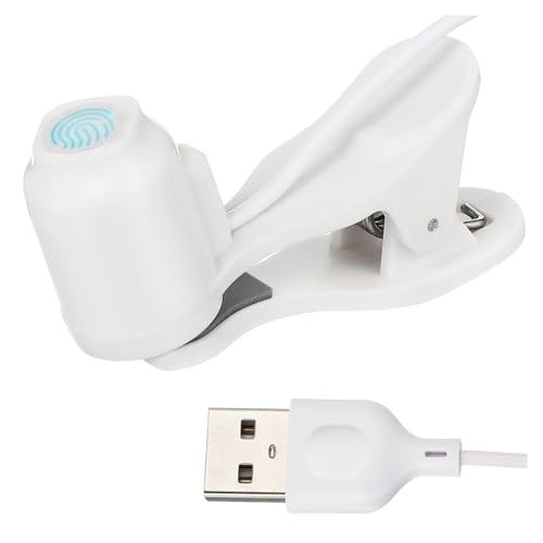 MAJORMENCH Telefon USB Clicker Simulierter Finger für Bildschirm Streaming Einstellbares Design für Studio Nutzung Kompatibel mit Meisten Geräten Weiße Farbe Langlebig von MAJORMENCH