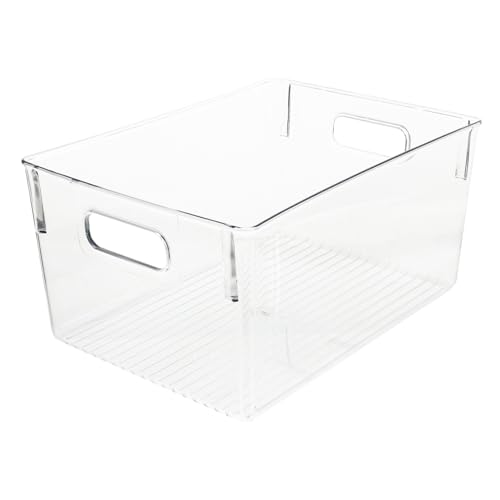 MAJORMENCH Transparente Buch Aufbewahrungsbox mit Handgriff Multifunktionaler Kunststoff Organizer Leicht und Praktisch für Zuhause Schule Büro und Bibliothek zur Ordnung von Büchern und MAJORMENCH Transparente Buch Aufbewahrungsbox mit Handgriff Multifunktionaler Kunststoff Organizer Leicht und Praktisch für Zuhause Schule Büro und Bibliothek zur Ordnung von Büchern und von MAJORMENCH