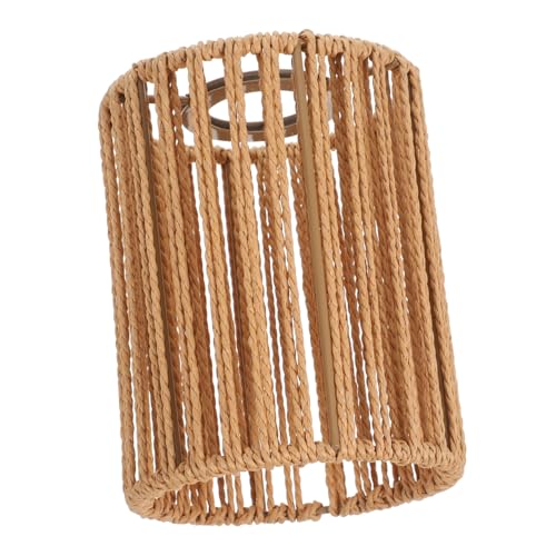 MAJORMENCH Vintage Paper Rope Lampenschirm Handgewebt Rustikal Geeignet für Lampenfassung Robust und Langlebig Vielseitig Einsetzbar als Decken Pendelleuchte Ersatz für Hotel MAJORMENCH Vintage Paper Rope Lampenschirm Handgewebt Rustikal Geeignet für Lampenfassung Robust und Langlebig Vielseitig Einsetzbar als Decken Pendelleuchte Ersatz für Hotel von MAJORMENCH
