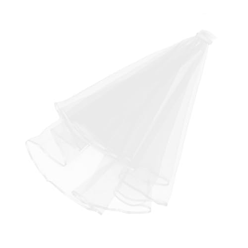 MAJORMENCH Weißer Brautschleier aus Tüll mit Kamm Kurzes Hochzeitszubehör für Bräute Bachelorette Headpiece Handgefertigt Schmeichelhaftes Design für Hochzeit und Party MAJORMENCH Weißer Brautschleier aus Tüll mit Kamm Kurzes Hochzeitszubehör für Bräute Bachelorette Headpiece Handgefertigt Schmeichelhaftes Design für Hochzeit und Party von MAJORMENCH