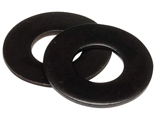 Makers Bolt Unterlegscheiben aus 18–8 Edelstahl, 1,27 cm, 25 Stück, schwarz oxidiert in den USA von MAKERS BOLT