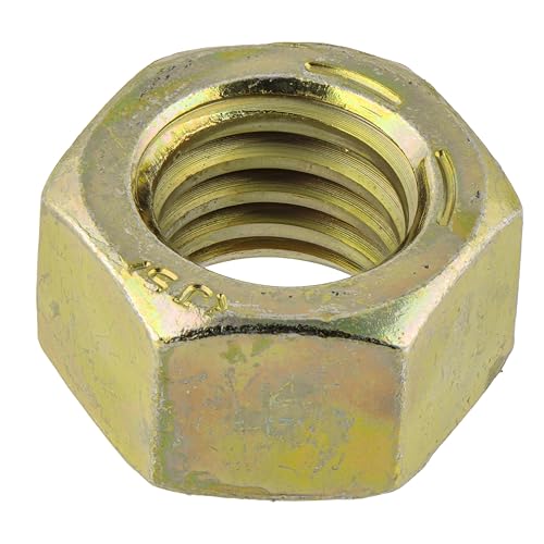 Sechskantmutter, Grobgewinde, 5/20,3 cm-11, Gelb, 10 Stück Makers Bolt von MAKERS BOLT