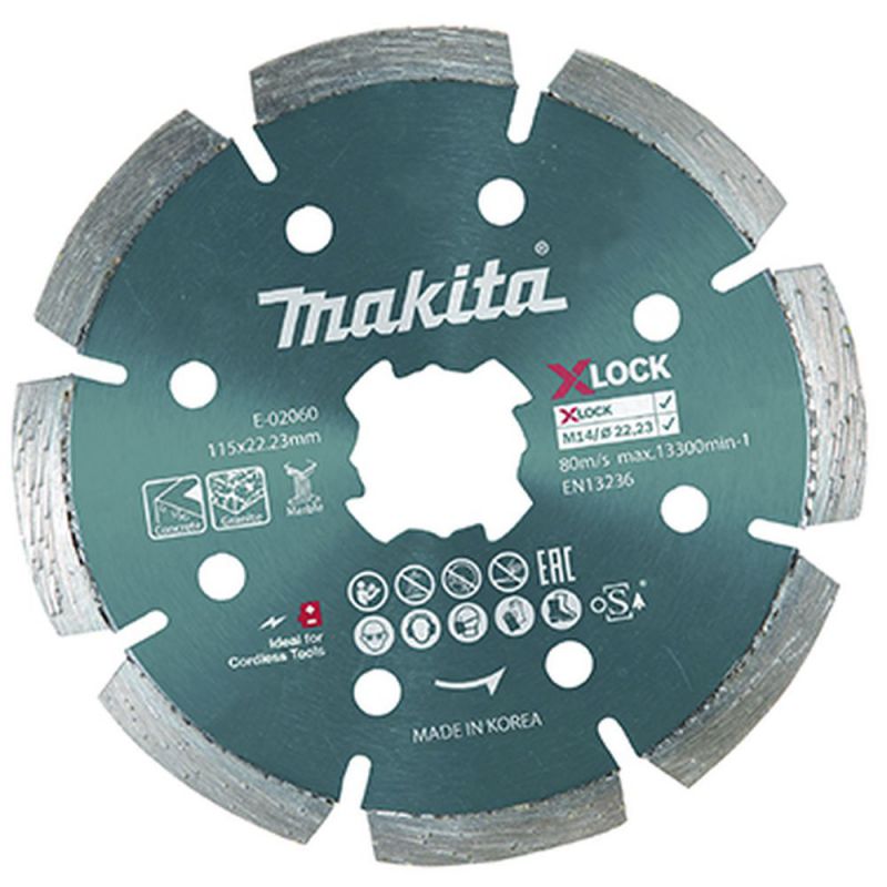 MAKITA Diamantsch. 115mm X-Lock Beton (E-02060) von MAKITA-Zubehör