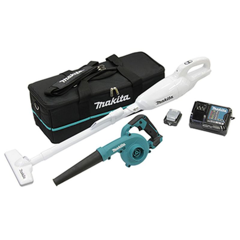 MAKITA Akku-Kombi-Kit 12V max. (UB100DZ + CL108FDZW) 12V max. / 2,0 Ah, 1 Akku + Ladegerät in Transporttasche - CLX245SAX1 von MAKITA