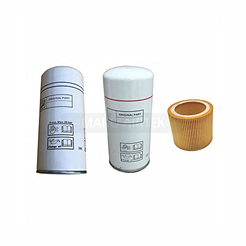 MAKO AIRTEK Service Kit Filterset kompatibel mit Quincy Chicago (6221372500 6211472200 6211472300) von MAKO AIRTEK