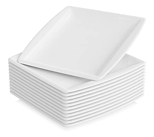 MALACASA, Serie Blance, 12 teilig Set CremeWeiß Porzellan Kuchenteller Dessertteller Frühstücksteller für 12 Personen MALACASA, Serie Blance, 12 teilig Set CremeWeiß Porzellan Kuchenteller Dessertteller Frühstücksteller für 12 Personen von MALACASA
