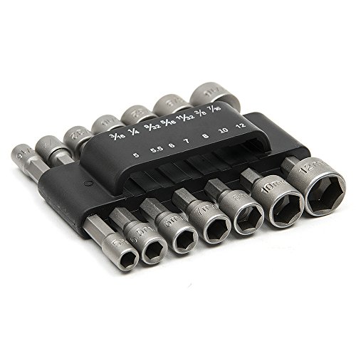 MALAYAS Bohrereinsatz Power Mutter Treiber Bit-Set 1/4 Sechskantschaft-Werkzeug Bohrer Bit-Adapter MALAYAS Bohrereinsatz Power Mutter Treiber Bit-Set 1/4 Sechskantschaft-Werkzeug Bohrer Bit-Adapter von MALAYAS