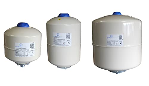 Universal Membran Druckausdehnungsgefäß 5 8 12 18 24 35 Liter zur Auswahl Brauchwasser Heizung Trinkwasser (12 Liter) von MALEC-POMPY