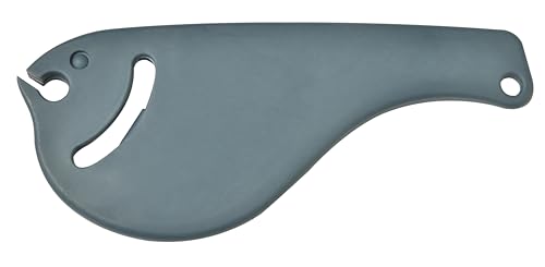 Mali's, 616B, Intelligenter Fisch, Dosenöffner, Glasöffner, Flaschenöffner, 20 x 8 x 0,4 cm, blau grau, Polyamid, glasfaserverstärkt von MALI'S