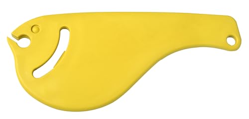 Mali's, 616JM, Maliner Fisch, Dosenöffner, Glasöffner, Flaschenöffner, 20 x 8 x 0,4 cm, honiggelb, Polyamid, glasfaserverstärkt von MALI'S