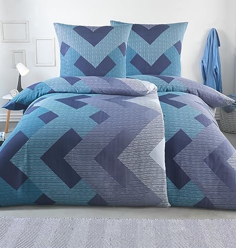 MALIKA Bettwäsche 135x200 4 teilig | ÖkoTex Zertifiziert & für Allergiker geeignet | Bettwäsche Set mit je 2 Bettbezügen 135 x 200 & Kissenbezügen 80x80 | Design 3, Größe:2X 135x200 + 2X 80x80 cm MALIKA Bettwäsche 135x200 4 teilig | ÖkoTex Zertifiziert & für Allergiker geeignet | Bettwäsche Set mit je 2 Bettbezügen 135 x 200 & Kissenbezügen 80x80 | Design 3, Größe:2X 135x200 + 2X 80x80 cm von MALIKA