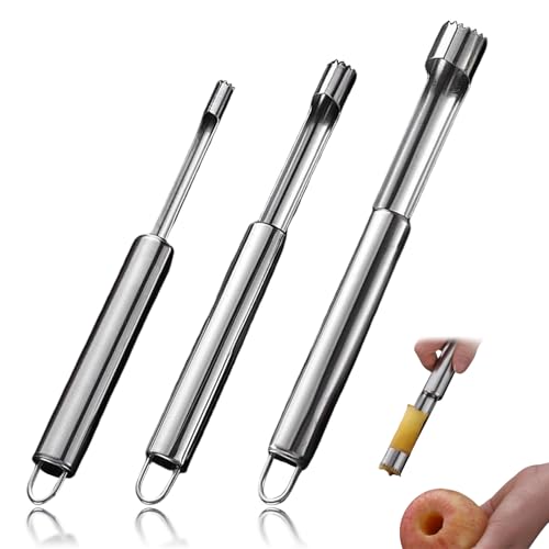 3er Set Apfelentkerner Apfelausstecher Edelstahl,Apfelkernausstecher,Apfelstecher,Äpfel Apfelstecher Ausstecher,Corer Kernausstecher Kerngehäuse,Obstentkerner mit Aufhängeöse für Obst Entkernun 3er Set Apfelentkerner Apfelausstecher Edelstahl,Apfelkernausstecher,Apfelstecher,Äpfel Apfelstecher Ausstecher,Corer Kernausstecher Kerngehäuse,Obstentkerner mit Aufhängeöse für Obst Entkernun von MALOUSUN