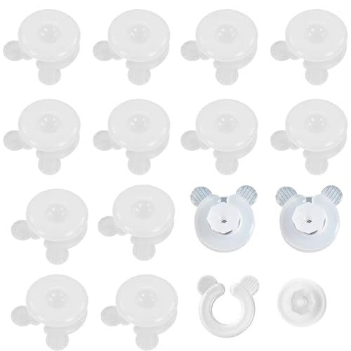 MALOUSUN 15 Paar Bettdeckenhalter,Bettdecken Clips,Bettdeckenclips,Bettdeckenhalter Gegen Verrutschen,Bettdecken Klammern,rutschfeste Duvet Cover für Bettdeckenbezug,Bettbezug Pins,Steppdecken Halter von MALOUSUN