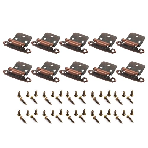 10 x Antike Schließscharniere, robuste Türscharniere, Küchenschrank, Türbeschläge, langlebiger Schrank 10 x Antike Schließscharniere, robuste Türscharniere, Küchenschrank, Türbeschläge, langlebiger Schrank von MALSSE