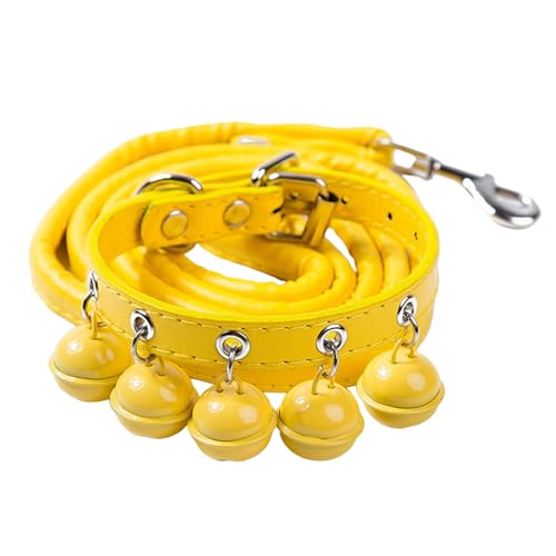 120 cm langes Zugseil für Hunde bis zu 12,5 kg Zugseil mit Halsband für Spaziergänge im Freien von MALSSE