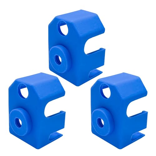 3 x Silikonsocken, Hotend-Isolierung, Heizblockabdeckung für Drachen-Drucker, Hotend-Wärmedämmung von MALSSE