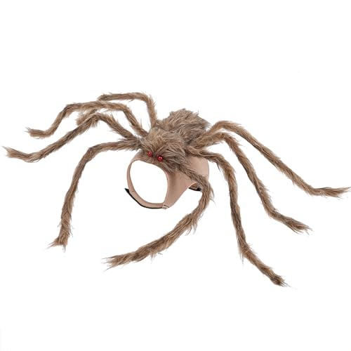 Arachnidenkostüm für Hunde, Halloween, weiches Tierkostüm, Spinnen, Mantel, Thema, Cosplay, Zubehör, Spinnen-Outfit für Hunde Arachnidenkostüm für Hunde, Halloween, weiches Tierkostüm, Spinnen, Mantel, Thema, Cosplay, Zubehör, Spinnen-Outfit für Hunde von MALSSE