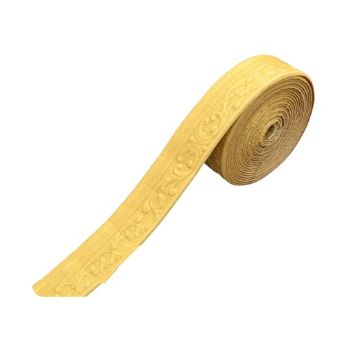 Dekorative selbstklebende Schaumstoff-Zierleiste, 10 m Länge, Tapeteneckstreifen für Decke, Wand, luxuriöses Blumenmuster, Schaumstoff-Wandverkleidung Dekorative selbstklebende Schaumstoff-Zierleiste, 10 m Länge, Tapeteneckstreifen für Decke, Wand, luxuriöses Blumenmuster, Schaumstoff-Wandverkleidung von MALSSE