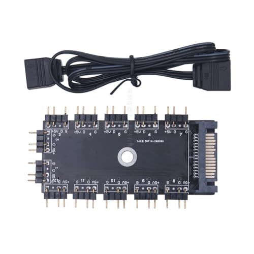 Desktop ARGB Lighting Hubs 5V 3pin ARGB LED Hubs For Enhances Visuals And Immersive Gaming 2 Interfaces Desktop ARGB Lighting Hubs 5V 3pin ARGB LED Hubs For Enhances Visuals And Immersive Gaming 2 Interfaces von MALSSE