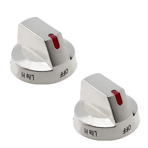 Doppelpack Kochbänkknäufe Zubehör mit Samsunged Elektrokochfeldern Modellen NE63T8111SS/AA NE63T8311SS/AA Elektrische Kochbänke Knauf Ersatz von MALSSE