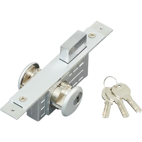 Doppeltes Zugangstür-Set, einfache Installation, doppelseitiges Set für Schwingtüren, passend für 44–46 mm dicke Türen, Außeneingang von MALSSE