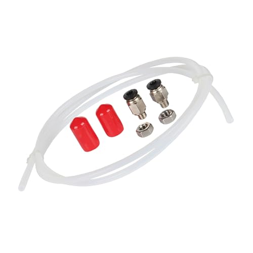 Druckfilamente, Trockenbox-Schlauch-Set, verbessert, 2,5 x 4 mm, 2,5 mm Innendurchmesser, Zufuhrrohr-Installationsset, Trocknerbox-Zubehör von MALSSE