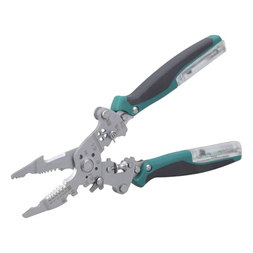 Effizientes, faltbares Crimpzange, Werkzeug mit integriertem Spannungstester, Stift für Projekte zu Hause und im Freien, hohe Helligkeit Effizientes, faltbares Crimpzange, Werkzeug mit integriertem Spannungstester, Stift für Projekte zu Hause und im Freien, hohe Helligkeit von MALSSE