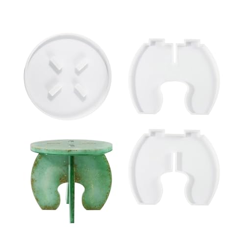 Einfach zu verwendende Silikon-Epoxidharz-Form, Schmuckherstellung, schöne runde Spleißform, Hocker-Form, Schmuck Einfach zu verwendende Silikon-Epoxidharz-Form, Schmuckherstellung, schöne runde Spleißform, Hocker-Form, Schmuck von MALSSE